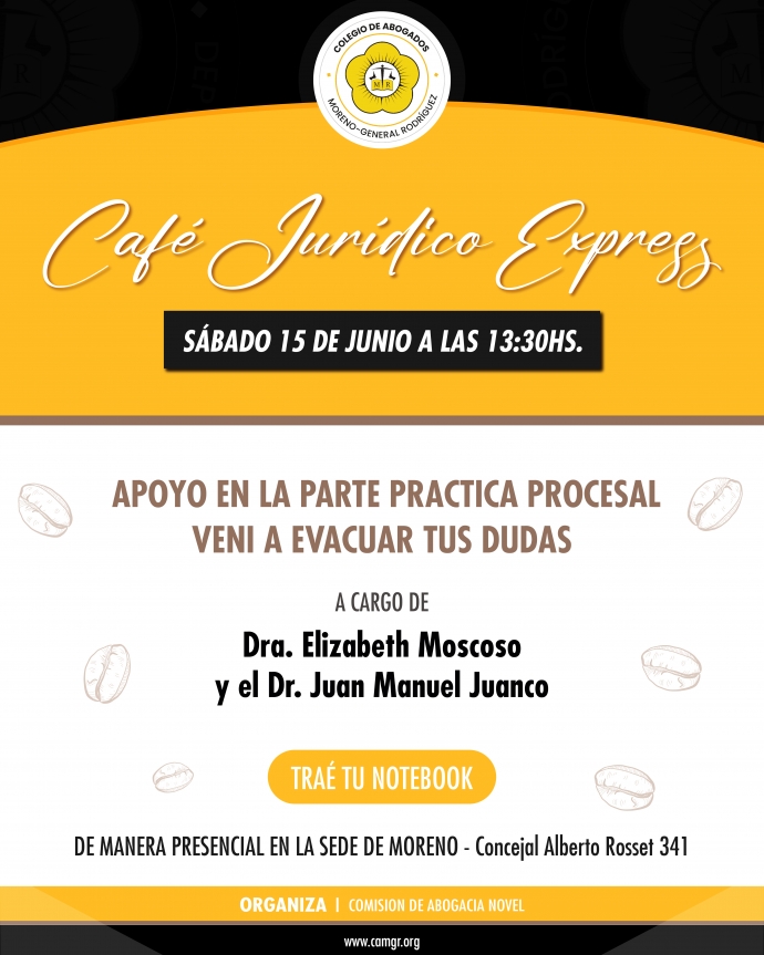 CAFÉ JURÍDICO EXPRESS